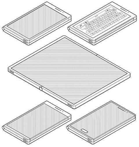 Một vài nguyên mẫu được đăng ký bản quyền của Samsung về Galaxy F