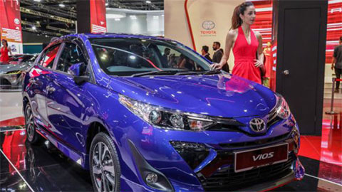 Toyota Vios thế hệ mới trình làng với kiểu dáng bắt mắt, giá 429 triệu đồng