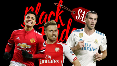 Bale, Sanchez & những cầu thủ nên bị rao bán ngày Black Friday