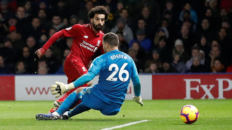 Salah là người khơi thông thế bế tắc cho Liverpool
