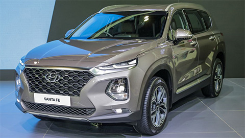 Hyundai Santa Fe 2019 kiểu dáng hầm hố mở bán với giá 44.800 USD