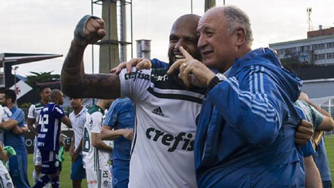 'Gã lập dị' Scolari lần đầu cùng Palmeiras đăng quang tại Brazil