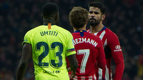 Costa chửi Griezmann giữa trận vì thân với Barca