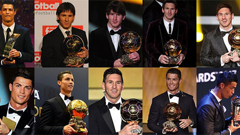 Thế giới đã thay đổi thế nào từ lần gần nhất Messi và Ronaldo không giành QBV?