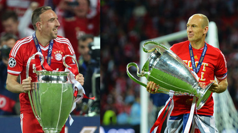 Robben và Ribery sẽ rời Bayern vào cuối mùa: Khép lại một trang sử
