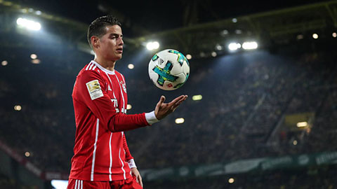 James Rodriguez tiết lộ lý do sẽ rời Bayern Munich