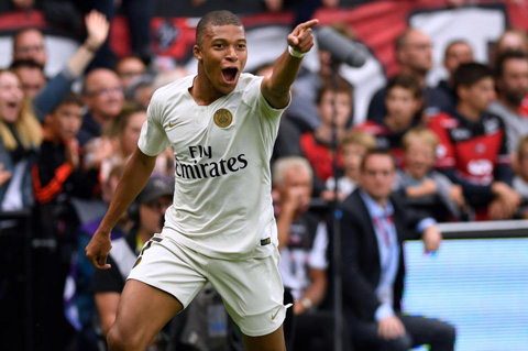 Mbappe hiện đang dẫn đầu danh sách Chiếc giày vàng châu Âu