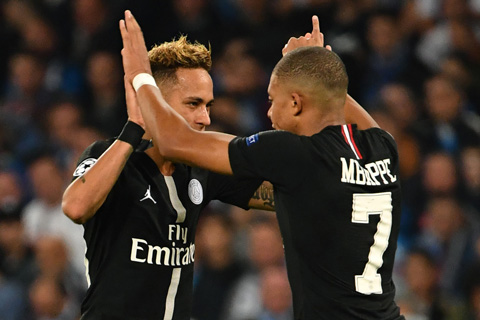 Vượt qua Neymar để trở thành số 1 ở PSG là một nhiệm vụ của Mbappe trong năm 2019