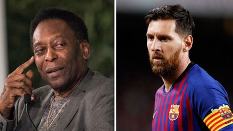 Pele: ‘Messi chưa đủ tuổi so với tôi’