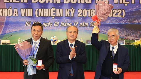VFF tặng thưởng cho một số tập thể, cá nhân có đóng góp lớn cho bóng đá Việt Nam