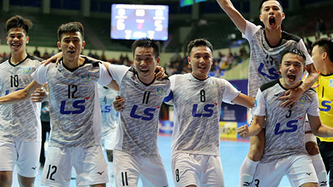 Thái Sơn Nam lọt vào Top 10 CLB futsal xuất sắc nhất thế giới