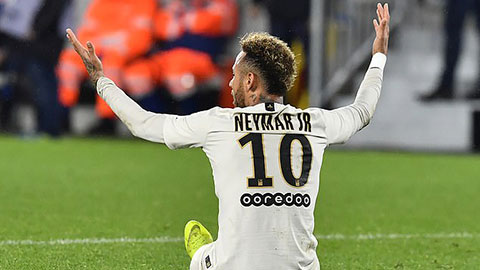 Neymar gặp chấn thương háng ở trận hòa Bordeaux hồi đầu tháng 12