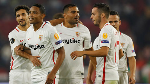 Các cầu thủ Sevilla đang có phong độ rất tốt trên sân nhà