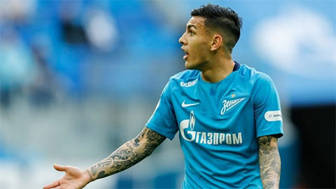Leandro Paredes đang được Zenit treo giá 35 triệu euro