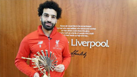 Salah giành giải cầu thủ châu Phi hay nhất năm