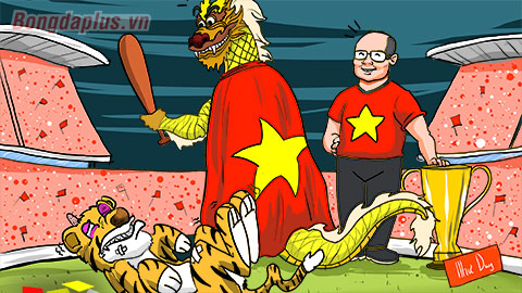 Biếm họa: Hổ báo sao đọ được rồng vàng Việt Nam