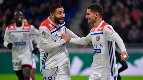 Vòng 18 Ligue 1: Lyon hạ gục Monaco để leo lên đứng thứ ba