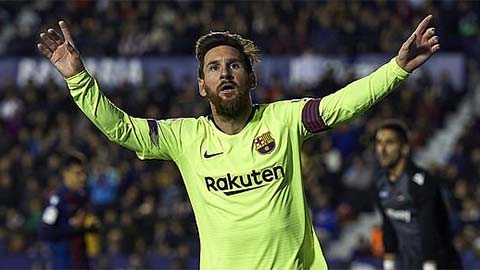 Messi tiếp tục lập nên những kỷ lục mới