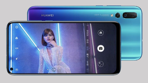Huawei Nova 4 ra mắt với màn hình đục lỗ, camera 48MP