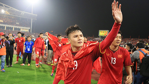 Quang Hải tranh giải cầu thủ xuất sắc châu Á với Son Heung Min
