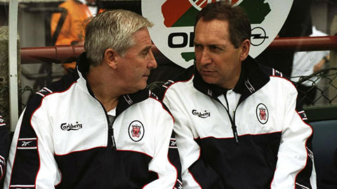 Gerard Houllier và Roy Evans