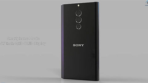 Sony Xperia Note Flex tuyệt đẹp với màn hình gập