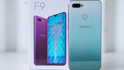 Oppo F9 có thêm bản màu xanh tuyệt đẹp, camera selfie 25MP, giá chỉ 6,99 triệu