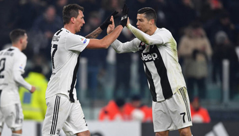 Trong khi Ronaldo tịt ngòi thì Mandzukic tiếp tục thành người hùng khi ghi bàn duy nhất