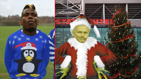 Pogba, Mourinho sẽ hóa thân vào nhân vật phim Giáng sinh nào?