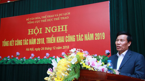 Hội nghị tổng kết ngành thể thao Việt Nam năm 2018