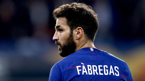 Fabregas đã nói lời tạm biệt các đồng đội Chelsea