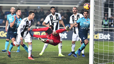 Juventus hòa 2-2 trên sân của Atalanta: Lỡ kỷ lục cũng không sao!