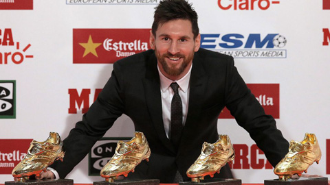 Với thành tích ghi 51 bàn, Messi chính thức trở thành “vua dội bom của năm”