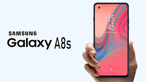 Galaxy A8s với màn hình đục lỗ mở bán với giá hơn 9 triệu đồng