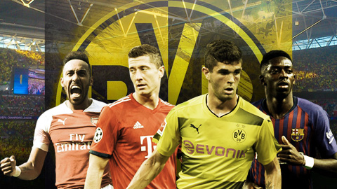 Đội hình siêu khủng Dortmund bán trong 5 năm qua