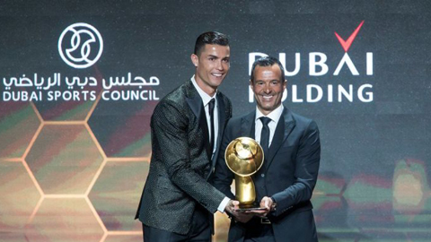 Ronaldo và Atletico được vinh danh tại Globe Soccer