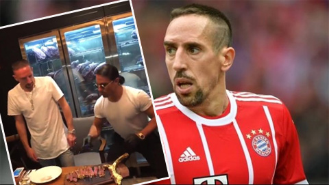 Ribery bị Bayern trừng phạt vì vạ miệng