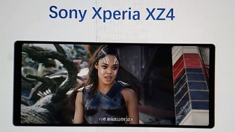 Sony Xperia XZ4 sẽ sở hữu màn hình tỷ lệ 21:9 tuyệt đỉnh