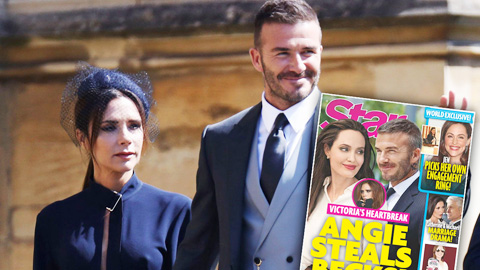 Angelina Jolie cướp Beckham khỏi tay Victoria?