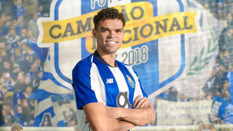 'Đồ tể' Pepe hồi hương đầu quân cho Porto