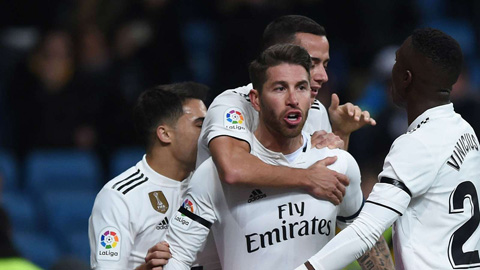 Ramos và thần đồng Vinicius cùng ghi dấu mốc lịch sử trong chiến thắng của Real