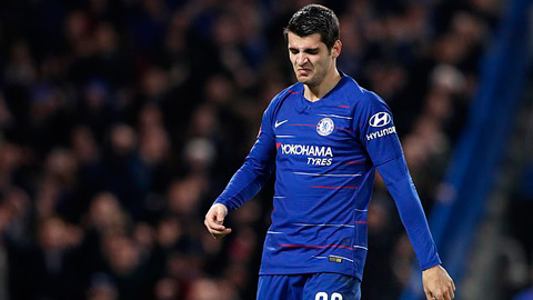 Morata không đáp ứng được kỳ vọng tại Chelsea