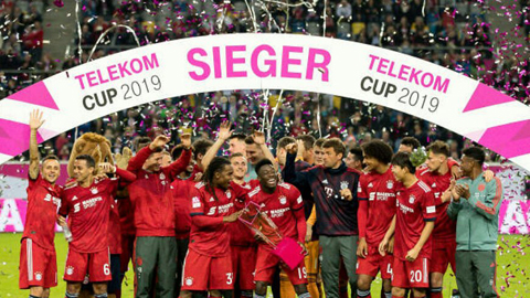 Bayern vô địch Telekom Cup sau 2 màn đá luân lưu