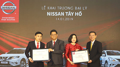 Nissan Việt Nam khai trương Đại lý 1S Nissan Tây Hồ