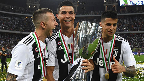 Juventus giành Siêu Cúp Italia 2018: Giá trị của Ronaldo