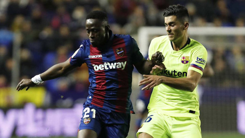Levante kiện Barca vì dùng cầu thủ không hợp lệ