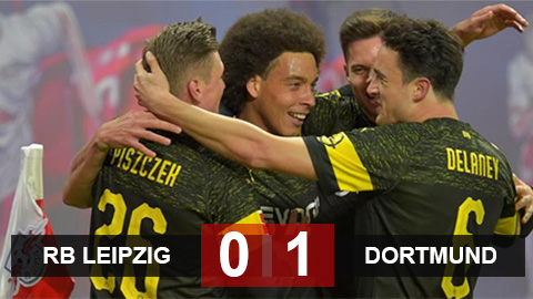 RB Leipzig 0-1 Dortmund: Tái lập khoảng cách 6 điểm với Bayern