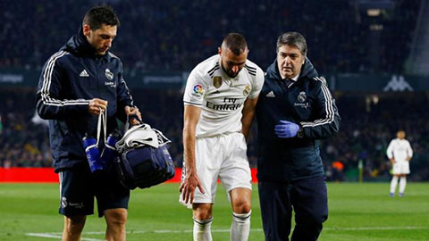 Chấn thương ngón tay không làm ảnh hưởng đến chuyện thi đấu của Benzema?