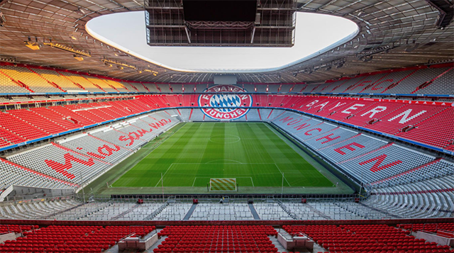 4. Bayern Munich (Bundesliga): Trung bình 75.000/Tổng cộng 1.275.000