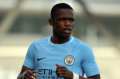 Matondo đang là gương mặt nổi bật ở đội trẻ Man City